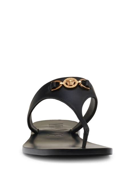 versace medusa flip flops|versace women's medusa 95.